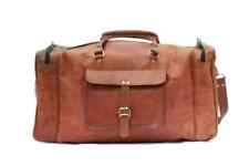 Handmade leather luggage for sale  USA