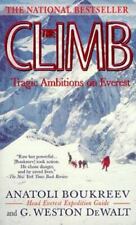 The Climb: Tragic Ambitions on Everest por Boukreev, Anatoli; DeWalt, G. Weston, usado comprar usado  Enviando para Brazil