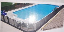 Pool Fence DIY by Life Saver Fencing Section Kit, 4 x 12-Feet, Black  for sale  Shipping to South Africa