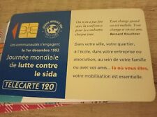 telecarte sida info service d'occasion  La Ciotat