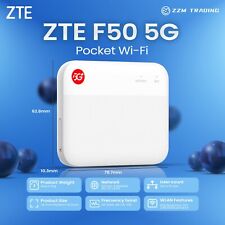 Modem Wi-Fi Móvel ZTE F50 5G UFi Desbloqueado Hotspot USB 1.6Gbps (Sem Bateria) comprar usado  Enviando para Brazil