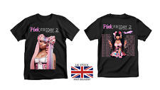 Camiseta 2024 Nicki Minaj Tour Nicki Minaj rosa sexta-feira 2 camiseta concerto fã comprar usado  Enviando para Brazil