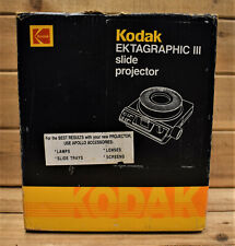 Kodak Ektagraphic III E Plus Slide Projector 258947 Made in USA Original Box!  for sale  Missoula