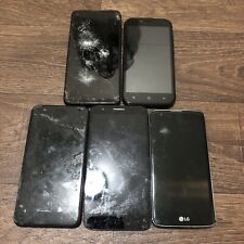 Cell Phones Lot Of 5 For Parts Broken for sale  Shipping to South Africa