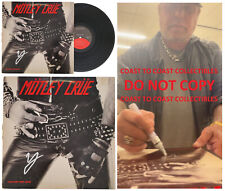 Vince Neil assinado Motley Crue Too Fast For Love álbum disco de vinil prova de certificado de autenticidade comprar usado  Enviando para Brazil