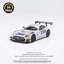 Mercedes-AMG GT3 Evo 2022 Gulf 12hr Ram Racing #8 D2 Livery Para64 for sale  Shipping to South Africa