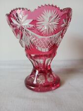 Vase cristal taillé d'occasion  Honfleur