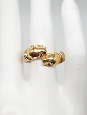 Rare Signed Cartier PANTHER 18k Yellow Rose White Gold BYPASS Ring 11g SZ 4.5 for sale  American Fork