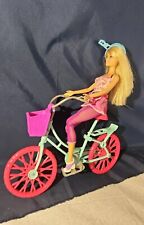 Barbie Glam Bike 2014 Mattel diferente bicicleta/casco/zapatos nuevo usado vestido segunda mano  Embacar hacia Argentina