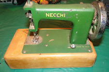 1952 Vittorio Necchi  Green  Mini Sewing Machine, used for sale  Shipping to South Africa
