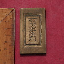Brass ornament bookbinding for sale  Shipping to Ireland
