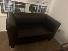 leather 2 couches brown for sale  Laurel