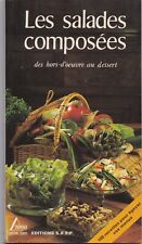 Livre salades composees d'occasion  Montmirail