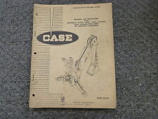 Case 32 Backhoe for 310G 450 750 1000D 1150 Crawler & W Ser Loader Parts Catalog for sale  Fairfield