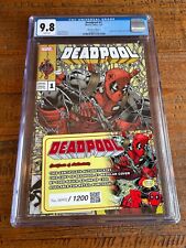 Deadpool cgc 9.8 for sale  Philadelphia