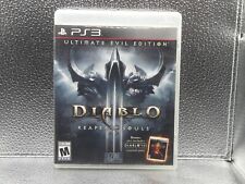 PlayStation PS3 Diablo III Reaper Of Souls Ultimate Evil Edition Tested Working for sale  Shipping to South Africa