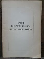 Libro saggi poesia usato  Italia