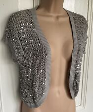 Oasis grey sequin for sale  WIRRAL