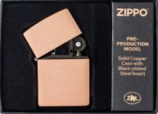 Zippo solid copper usato  Roma