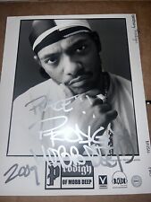 MOBB DEEP Rapper PRODIGY ASSINADO Grail Press Photo INFAMOUS QUEENS NAS 2pac comprar usado  Enviando para Brazil