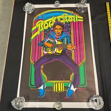 Usado, POSTER VINTAGE ROCK N ROLL ELVIS BLACKLIGHT 1973 SALADINO 23x35" NOS NÃO USADO P47 comprar usado  Enviando para Brazil