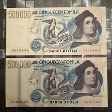 Banconote 500000 lire usato  Cervignano Del Friuli