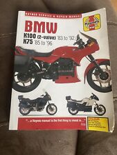 bmw k100 manual for sale  REDHILL