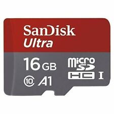 Micro SD HC 16GB SanDisk Ultra A1 Memoria MicroSD Memory Card 16 GB SDHC Cl. 10 usato  Milano