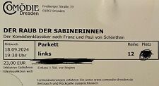 Ticket raub sabinerinnen gebraucht kaufen  Görlitz-Zentrum