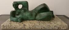 MUJER RECLINADA DE HENRY MOORE, ESCULTURA DE BRONCE, FIRMADA Y NUMERADA. segunda mano  Embacar hacia Argentina