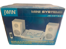 NUEVO Reproductor de CD estéreo jWin JX-CD7150 y micro sistema de radio con control remoto, usado segunda mano  Embacar hacia Argentina