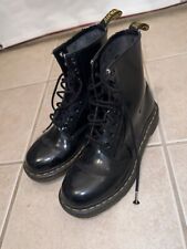 Doc Martens 1460 Women’s Size 8 Patent Leather Black for sale  Shipping to South Africa