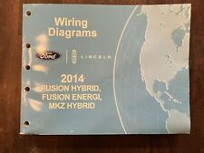 2014 Ford Fusion Hybrid Energi Lincoln MKZ OEM diagrama de fiação elétrica manual comprar usado  Enviando para Brazil