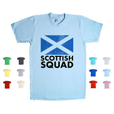 Camiseta unissex Scottish Squad país europeu seleção do Reino Unido nacionalidade presente Escócia comprar usado  Enviando para Brazil