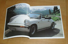 Porsche 911 brochure for sale  FAREHAM