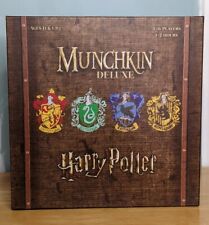 USAopoly Munchkin Deluxe Harry Potter Hogwarts Board Card Game Wizard for sale  Crystal Lake