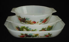 PYREX - 3 peças. Caçarolas de legumes JAJ England MARKET GARDEN/TOSCANA, sem tampas comprar usado  Enviando para Brazil