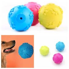Juguetes de pelota para perros bola interactiva de goma chirriante mascota masticar juguetes para cachorros segunda mano  Embacar hacia Argentina