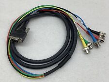 Parte de cable adaptador Extron VGA macho a RGBHV BNC M # 26-533-02 segunda mano  Embacar hacia Mexico