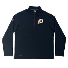 Camisa Nike Washington Redskins masculina L preta NFL manga longa 1/4 zíper Dri-Fit, usado comprar usado  Enviando para Brazil