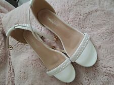 Bridal pearl heels for sale  DONCASTER