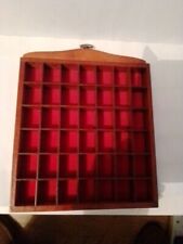 Wooden thimble display for sale  SWANSEA