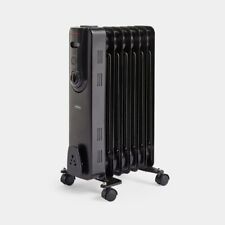 VonHaus Oil Filled Radiator 1500W 7 Fin – Portable Electric Heater Black 2500280 for sale  Shipping to South Africa