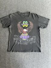 1999 Daytona Beach Bike Week Camisa Para Hombre Grande Negra Florida Bolso Vintage 2 segunda mano  Embacar hacia Argentina
