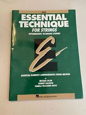 Essential techniques strings for sale  Sanford