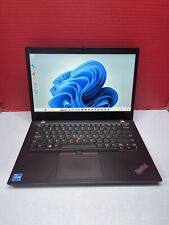 Lenovo ThinkPad L14  14" Touchscreen 11th i3- 3.0GHz 8GBRAN 128GBSD 2022, used for sale  Shipping to South Africa