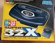 Console doméstico SEGA Genesis 32x preto na caixa completo na caixa versão japonesa 16 32 comprar usado  Enviando para Brazil