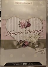 Serif craftartist hearts for sale  BURTON-ON-TRENT