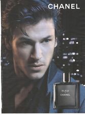 PUBLICITE advertising CHANEL Eau  Bleu 2011 parfum  pour homme comprar usado  Enviando para Brazil