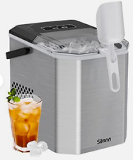 Máquina de gelo de bancada inoxidável 2L Silonn - SLIM01 26LBS por 24 HRS comprar usado  Enviando para Brazil